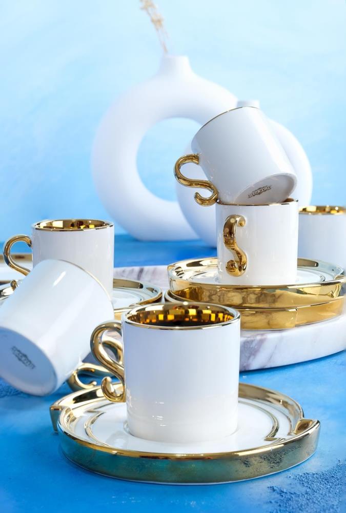 ست فنجان قهوه خوری آجار پلاس مدل Sorin
