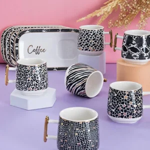 ست فنجان قهوه خوری آجار پلاس مدل Forest